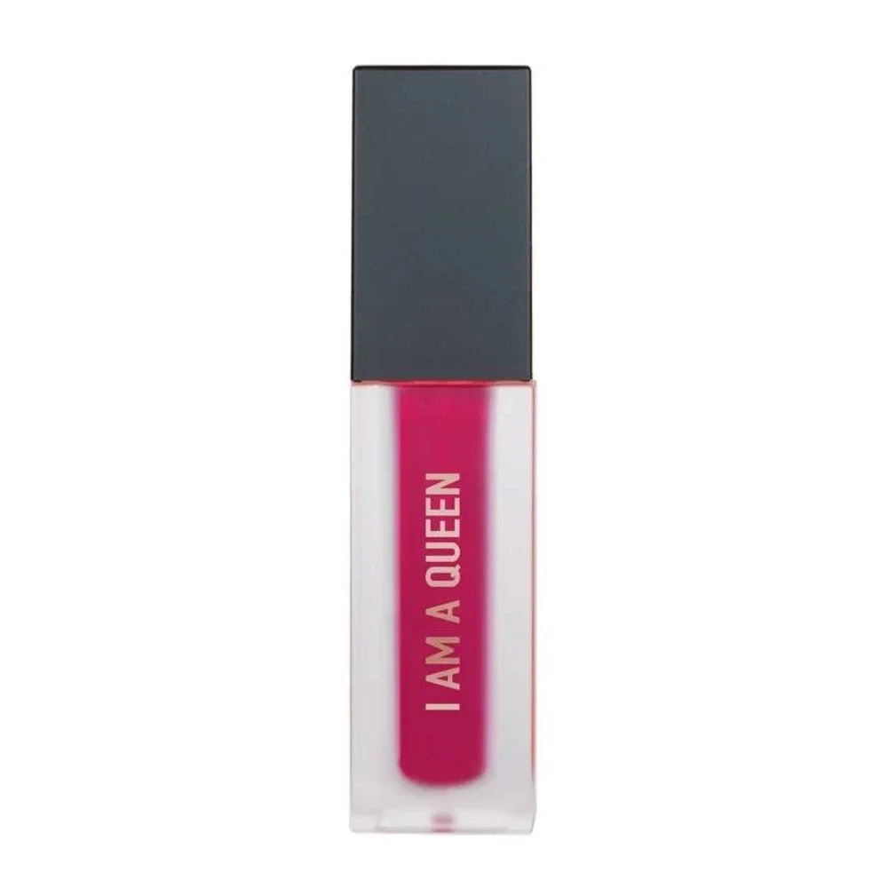 Realher Beauty Matte Liquid Lipstick I AM A QUEEN Bright pink New
